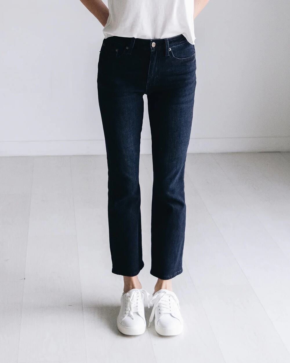 PISTOLA Lennon High Rise Crop Bootcut Denim Jeans Joyride Wash High Rise Size 24